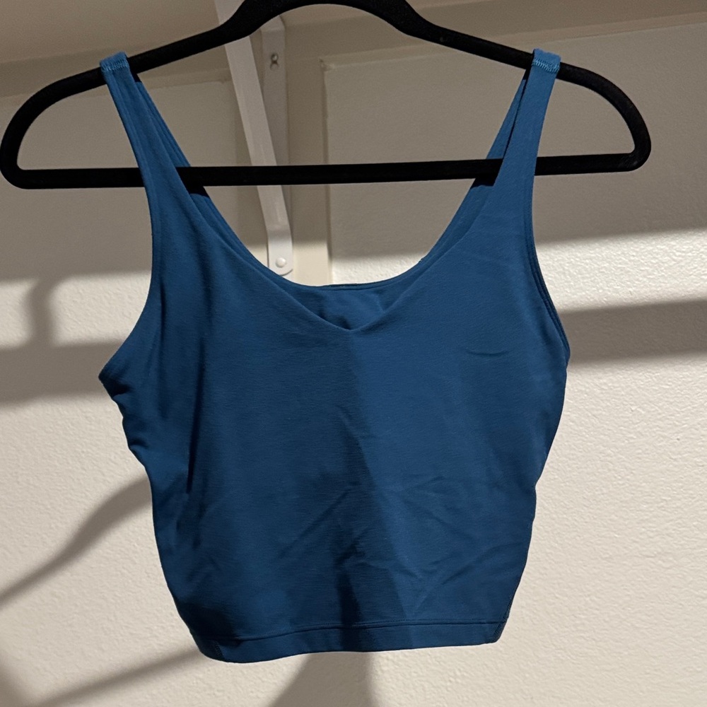 Lululemon Athletica Teal Tank Top